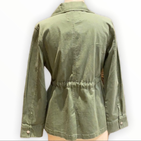 Anthropology Sanctuary liberty Military Jacket Army Green - Picture 2 of 6